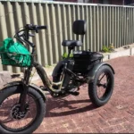 Burfitt 500W All-Terrain Fat Tire Electric Tricycle for Outdoor Adventure