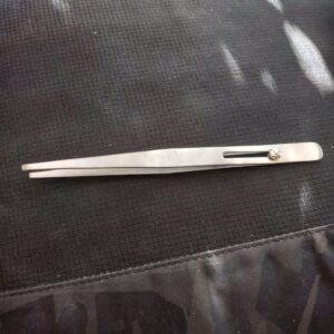 Powerful Slide Locking jaw Tweezers 2.5 mm