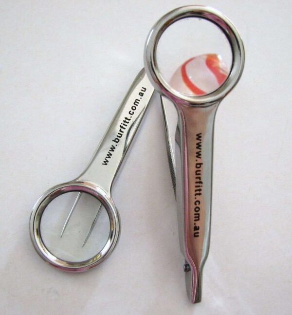 10X Magnifier Tweezer Portable Size