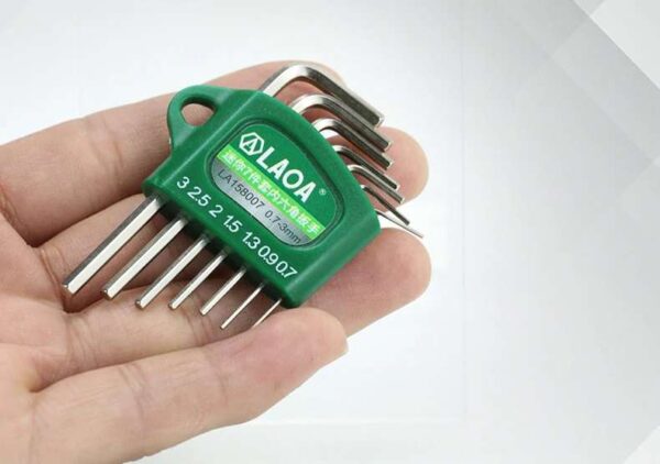 Smallest No.1 Allen hex Key set