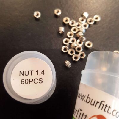 Quality Nuts 1.4 mm stainless 60 pce