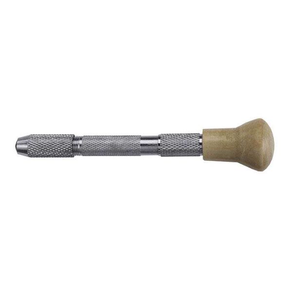 Pin Vise-Wooden Handle swivelling shaft