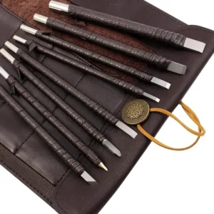Burfitt 10-Piece Tungsten Steel Carving Tool Set for Jewelry Making