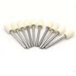 Burfitt Mounted Wool Felt Cylinder Polishing Burs 10 Pack