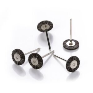 Burfitt 25mm Natural Stiff Bristle Cleaning Wheels 10 Pack